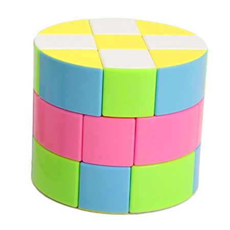 Magic Round Cylindrical 3x3x3 Rubik’s Cube – Brain Game