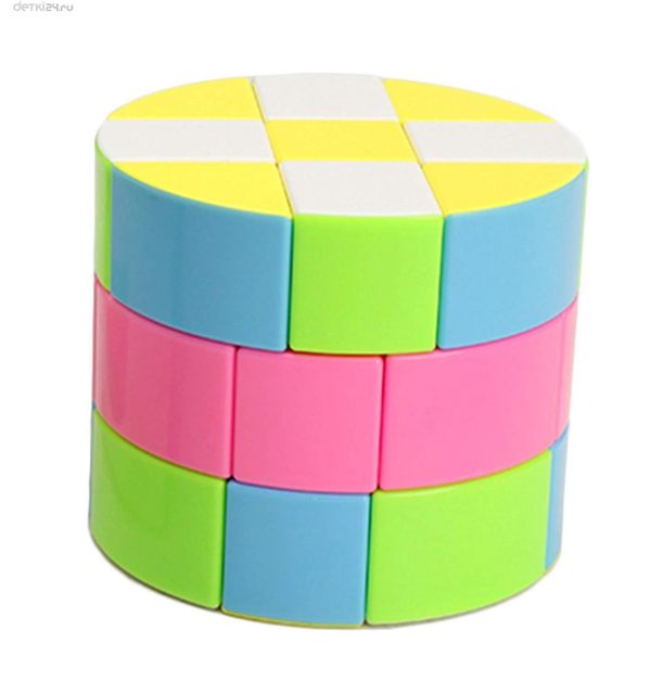 Magic Round Cylindrical 3x3x3 Rubik’s Cube – Brain Game