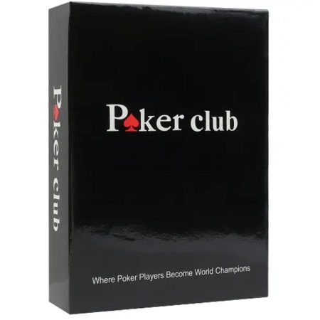 Poker Club Plastic Playing Cards – Durable & Fun Game