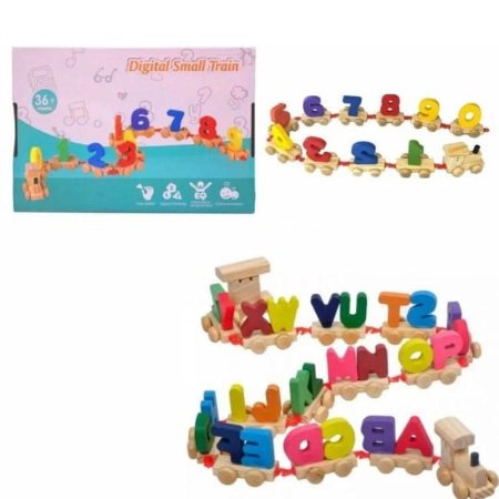 Digital Train Toy for Kids – Letters & Numbers (Small)