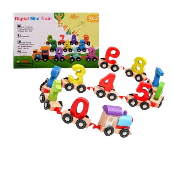 Digital Train Toy for Kids – Letters & Numbers (Small)