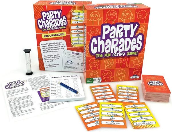 Party Charades Fun Acting Board Game