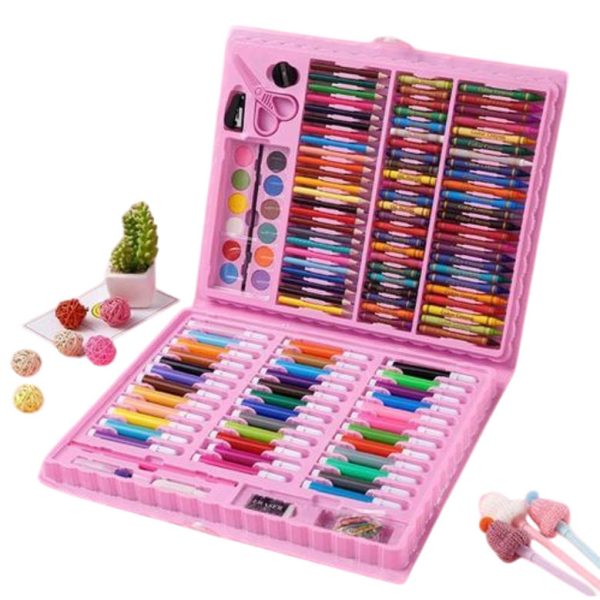 Ultimate 150-Piece Art Set for Kids - Painting & Drawing Kit