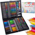 Ultimate 168-Piece Art Set for Kids - Painting & Drawing Kit