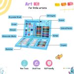 Ultimate 86-Piece Art Set for Kids - Painting & Drawing Kit