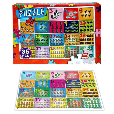 Eco Puzzles 35 Piece – Numbers 1-20