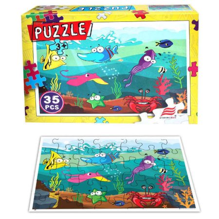 Eco Puzzles 35 Piece - Sea Life