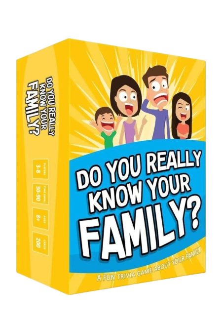 Do You Really Know Your Family? Trivia Board Game