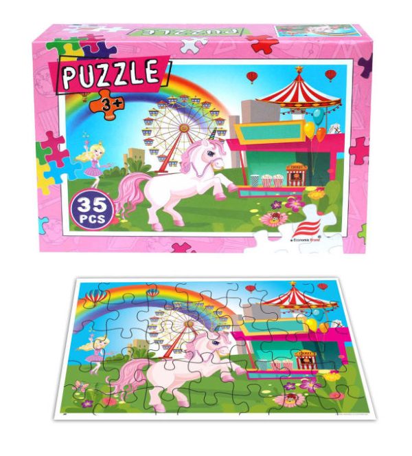 Eco Puzzles 35 Piece – Unicorn