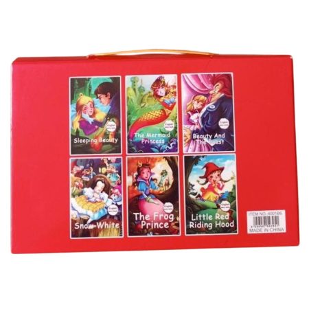6-Piece English Storybook Set for Kids