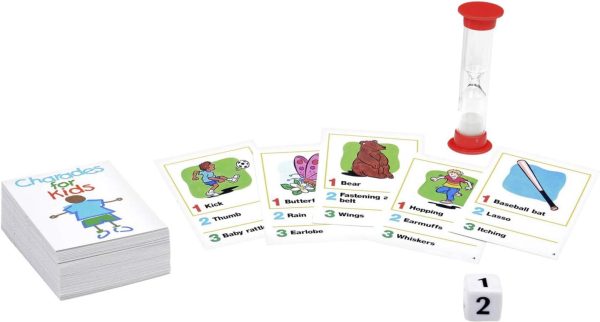 Charades for Kids & Family Fun Card Game