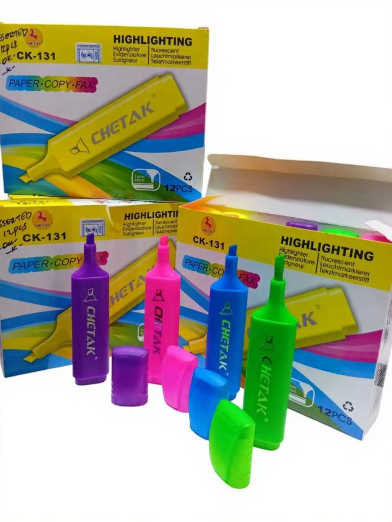 Chetak CK-131 Green Highlighter – Bright & Long-Lasting