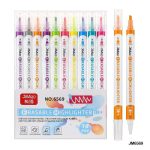 Magic JM6568 Highlighter Pen Set – 10 Colors for School, Study & Office