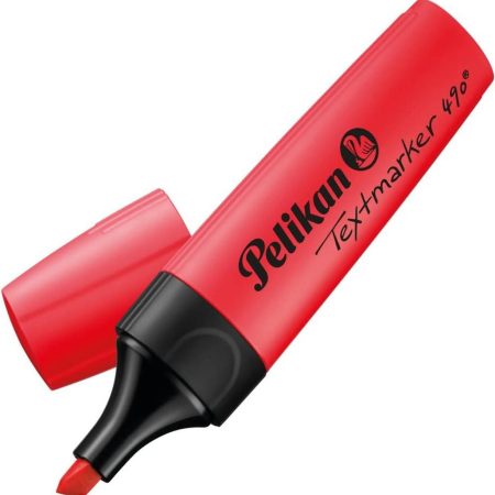 Pelikan Red Highlighter – Fluorescent Marker for Office, School & Study