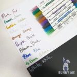 Metallic Glitter Marker Pen No.6562 – 10 Colours