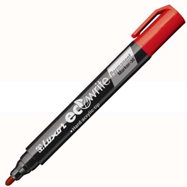 Luxor Permanent Marker Ref:25 – Red