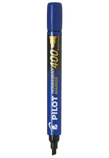 Pilot SCA-400 Permanent Marker – Chisel Tip Blue