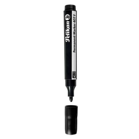 Pelikan 407F Permanent Marker – Fine Tip Black