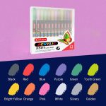 Acrylic 5501 Paint Marker 1.0mm – 12 Pieces