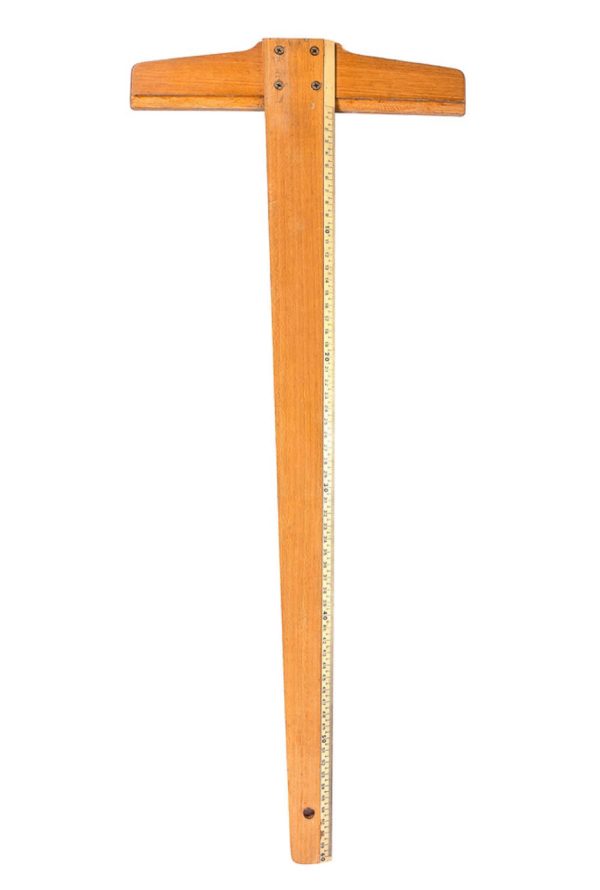 Wooden T-Square 90cm – Durable Drawing Ruler