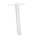 T-Square Ruler 45cm – Clear Heavy Duty