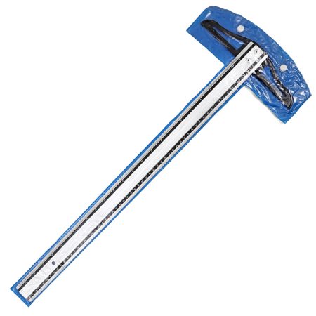 T-Square Aluminum Ruler – 60cm Adjustable