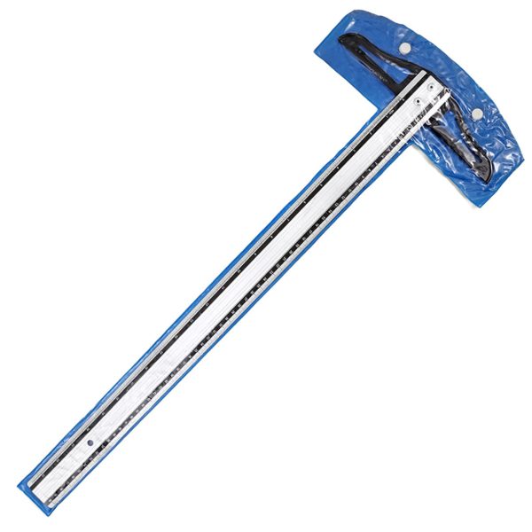 T-Square Aluminum Ruler – 60cm Adjustable