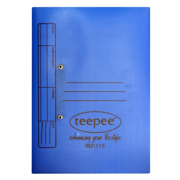 Teepee Executive Spring File Ref 115 – PVC A4
