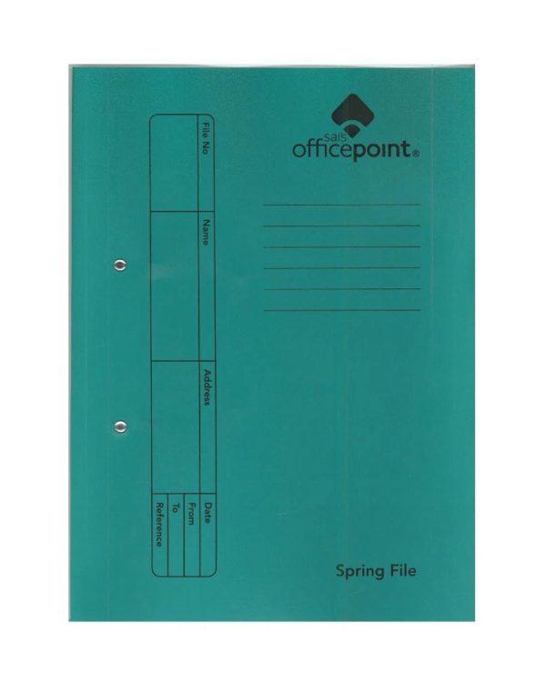 OfficePoint A4 Durable PVC Spring File