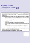 Booklyst Senior School Master Business Studies GD10