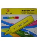 Chetak CK-131 Highlighter Set – 12 Pieces (Assorted Colours)