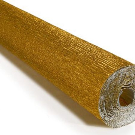 Gold Crepe Paper Sheets