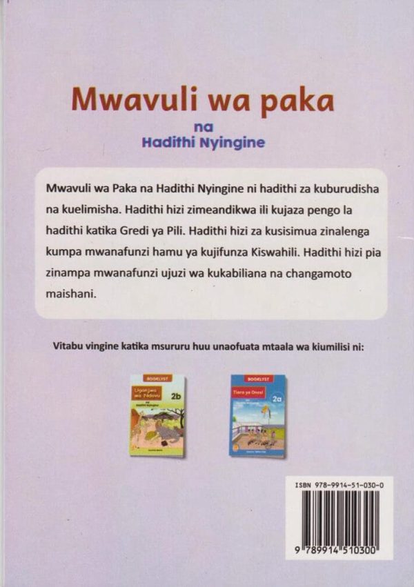 Mwavuli wa Paka na Hadithi Nyingine - Grade 2 (Booklyst)