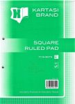 Kartasi A4 Loose Leaf Square Ruled Refill Pad - Ref131
