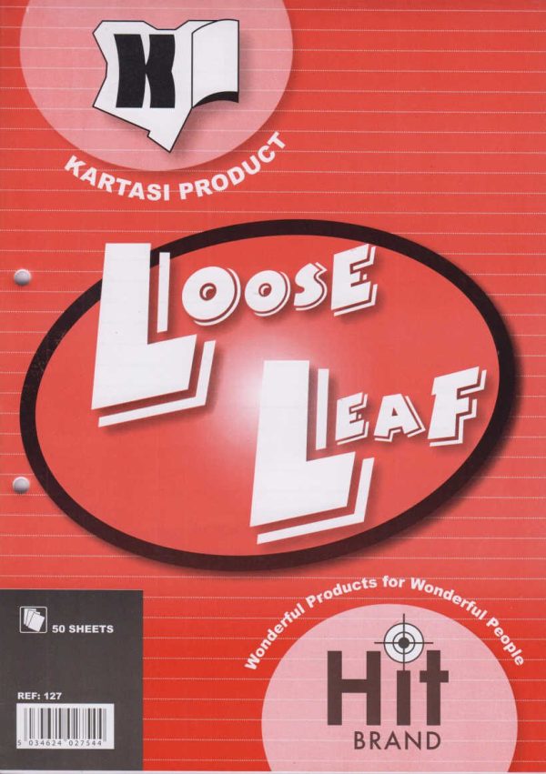 Kartasi A4 Loose Leaf Pad - Ref127