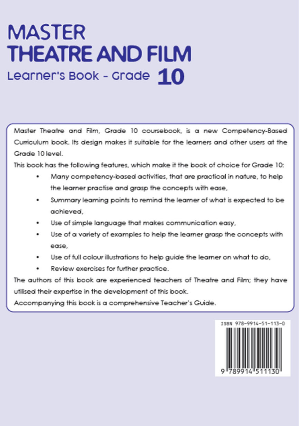 Booklyst Master Theatre & Film Grade 10