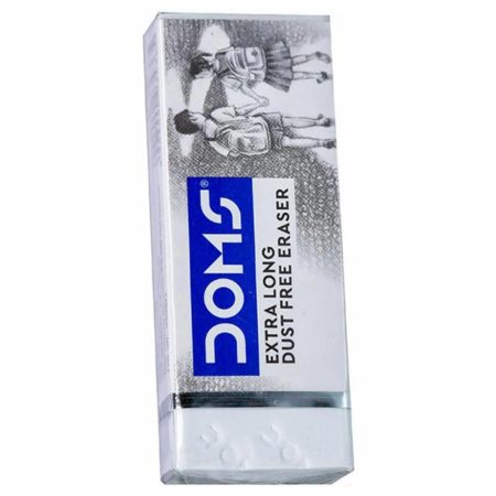 Doms Extra Long Dust-Free Eraser White (1pc)