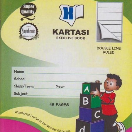 Kartasi A5 48pg Double Line Exercise Book