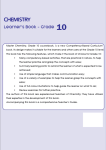 Booklyst Master Chemistry Grade 10