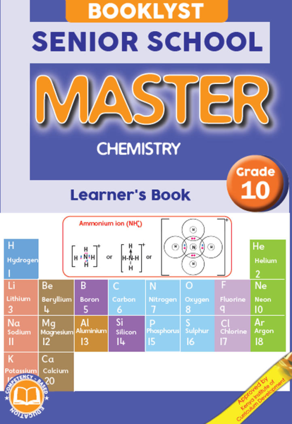 Booklyst Master Chemistry Grade 10