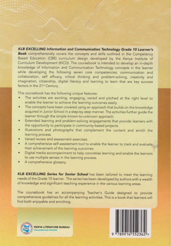 KLB Excelling ICT Grade 10