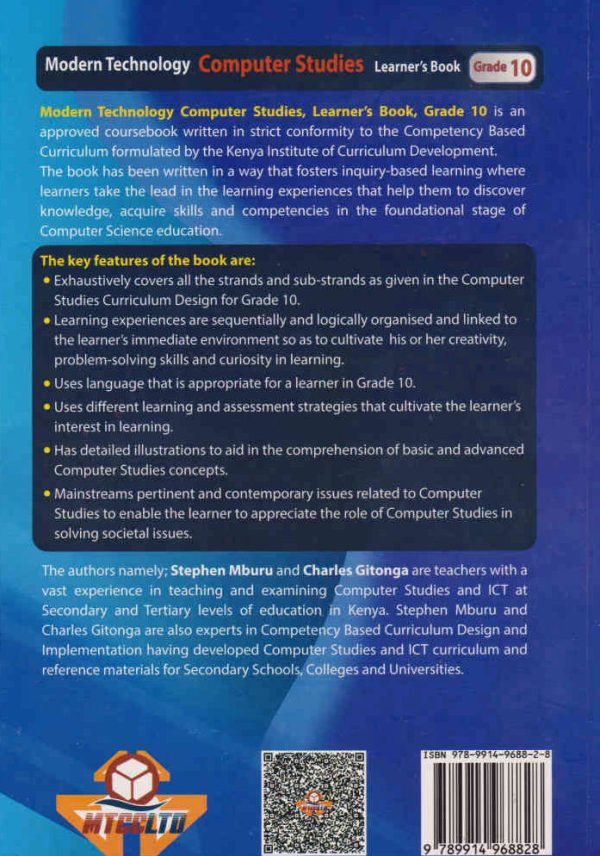 Modern Technology Computer Studies Grade 10