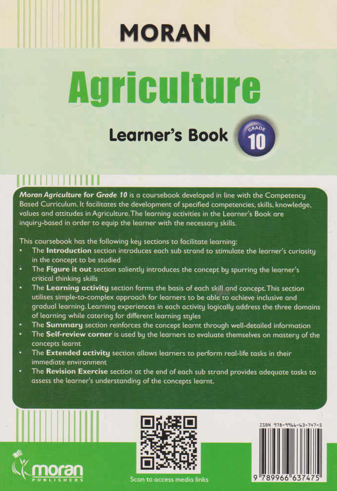 Moran Agriculture Grade 10