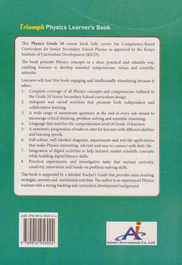 Astute Triumph Physics Grade 10