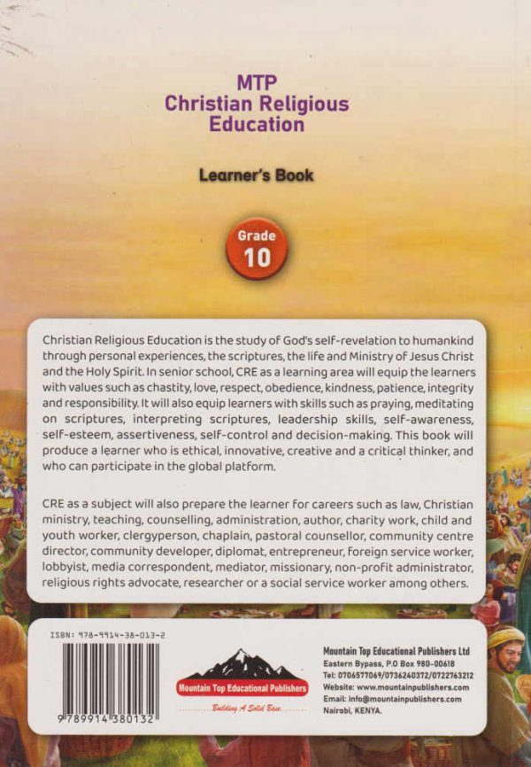 MTP Christian Religious Education Grade 10