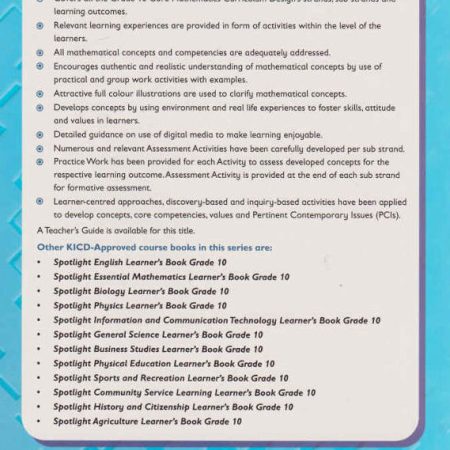 Spotlight-Core-Mathematics-Grade-10-B-Rationalised-Riki-Bookshop