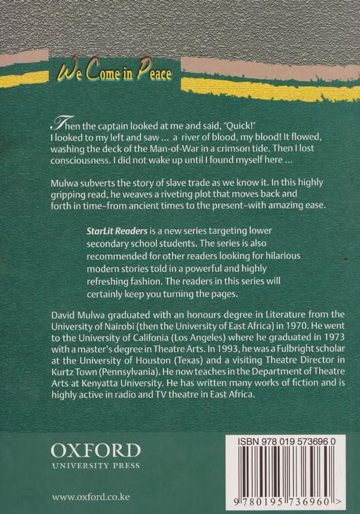 We Come In Peace: Starlit Readers (Oxford)