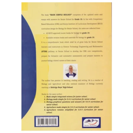 Made Simple Biology Grade 10 – KICD-Aligned CBE Revision Book for Senior School Learners